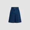 Bermudashorts aus Baumwolldenim
