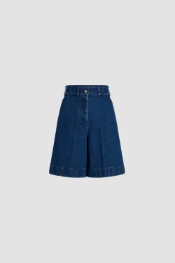 Bermudashorts aus Baumwolldenim