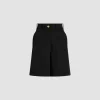 Bermudashorts aus Bio-Baumwollgabardine