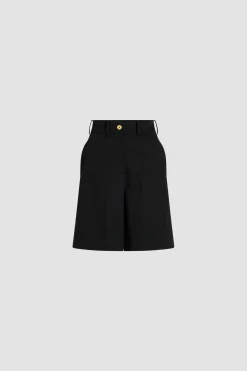 Bermudashorts aus Bio-Baumwollgabardine
