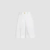 Bermudashorts aus Bio-Baumwollgabardine