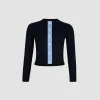 Cardigan mit aufgesticktem JP-Monogramm aus Baumwolle
