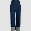 Charakteristische Denim-Hose