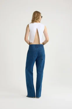 Crop-Top aus Bio-Baumwolle