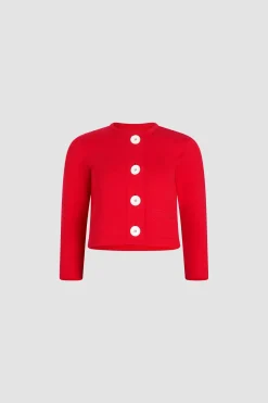 Geknöpfter Cardigan aus Bio-Baumwolle