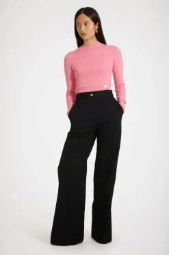 Ikonische Gabardine-Hose aus Bio-Baumwolle