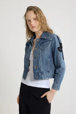 Ikonische Jeansjacke aus Baumwolle