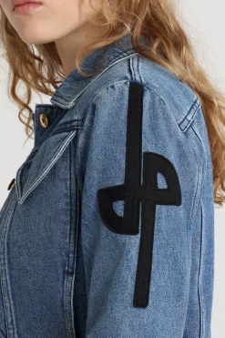 Ikonische Jeansjacke aus Baumwolle