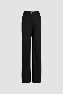 Ikonische lange Hose aus Schurwolle