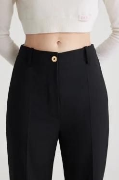 Ikonische lange Hose aus Schurwolle