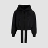 Kapuzenpullover aus Bio-Baumwolle mit Medaillon-Logo