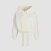Kapuzenpullover aus Bio-Baumwolle mit Medaillon-Logo