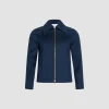 Kurze Jacke mit Reißverschluss aus Bio-Baumwolltwill