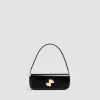 Le Lock Baguette Tasche aus Leder