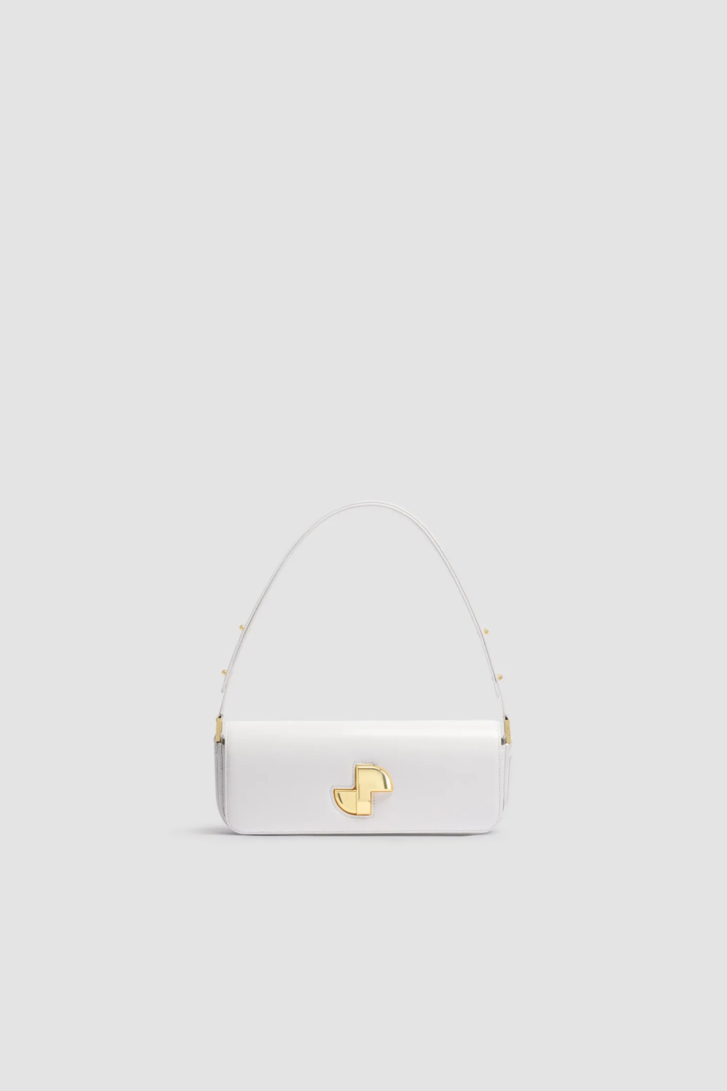 Le Lock Baguette Tasche aus Leder