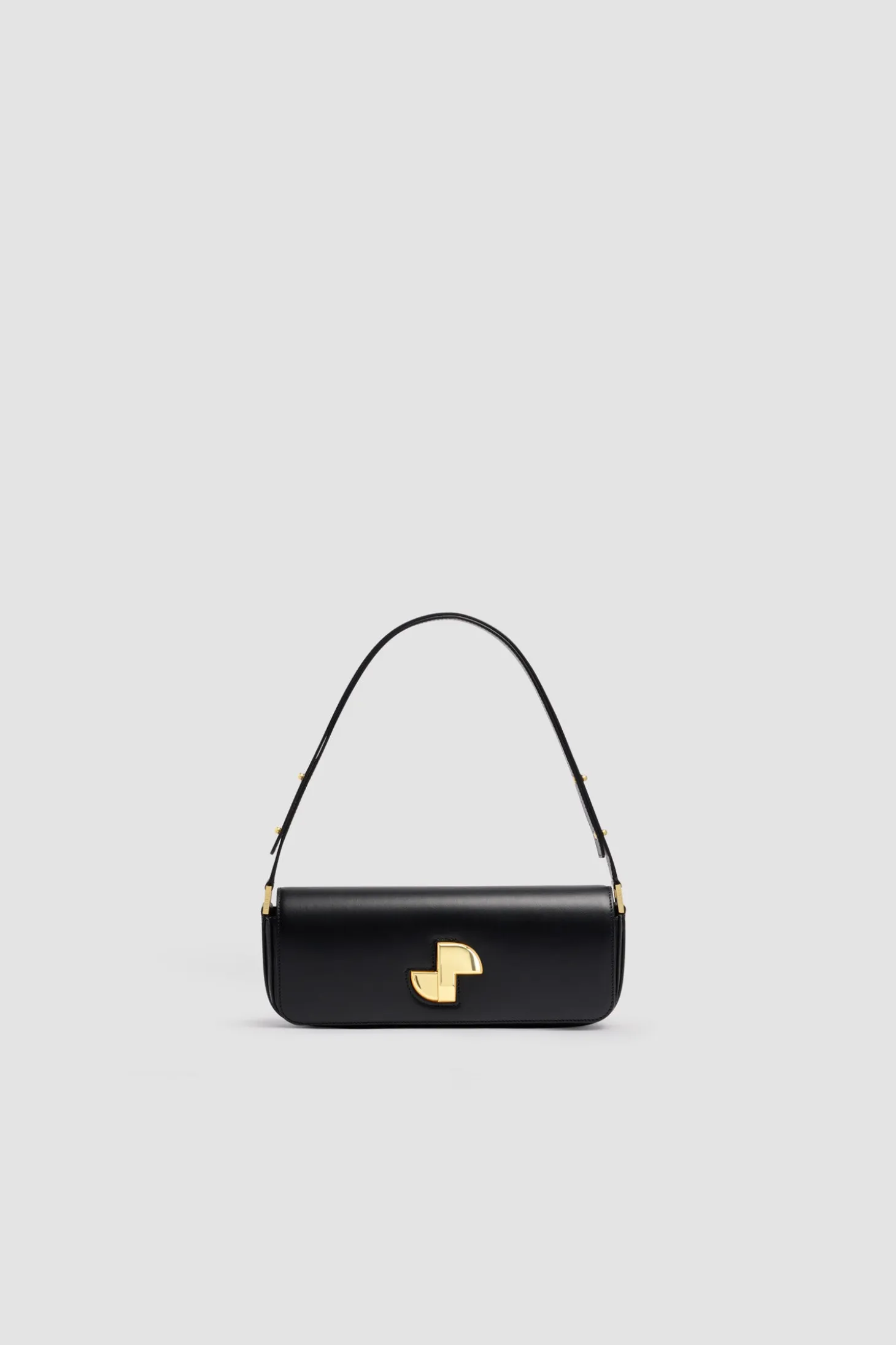 Le Lock Baguette Tasche aus Leder