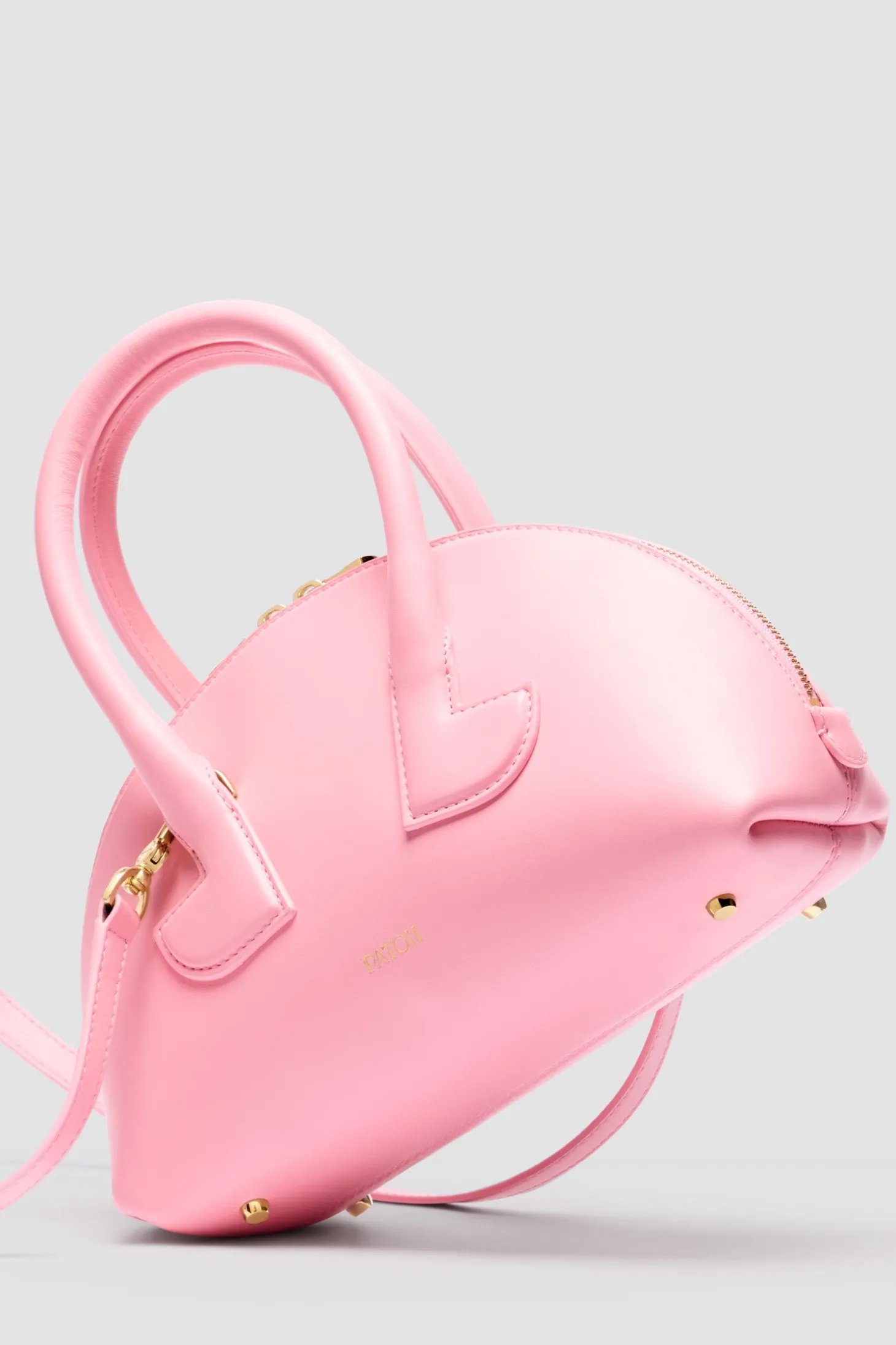 Le Patou Bowlingtasche aus Leder