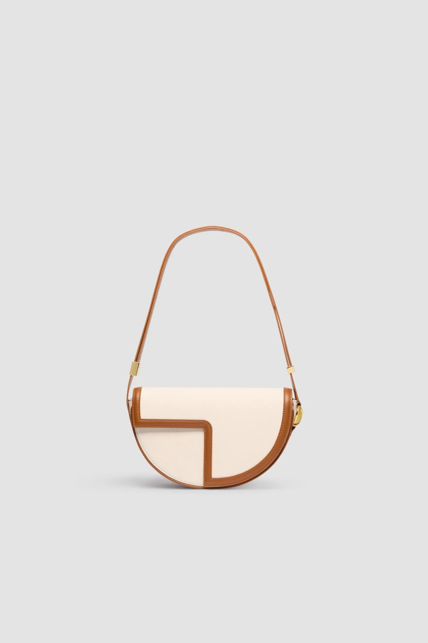 Le Patou Tasche aus Leder und Canvas