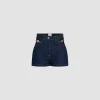 Mini-Shorts aus Baumwolldenim