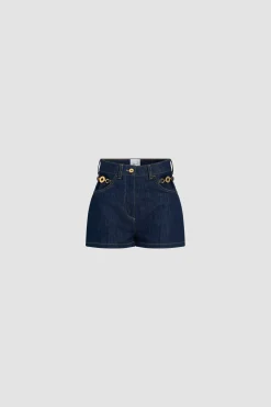 Mini-Shorts aus Baumwolldenim