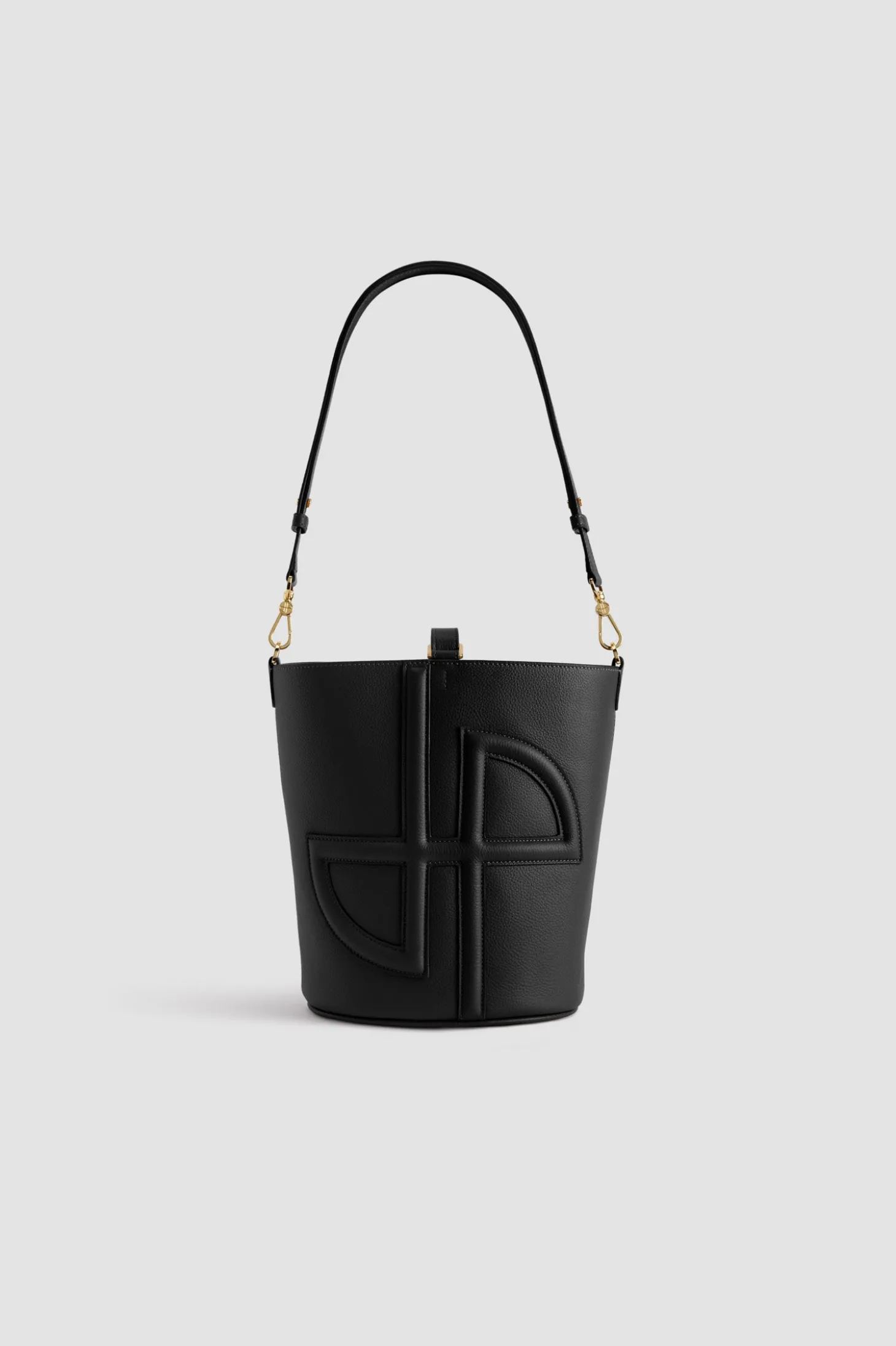 Mittelgroße JP Beuteltasche aus Leder