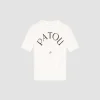 Patou Jacquard-Stricktop aus umweltfreundlichem Baumwollmix