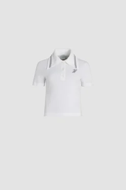 Poloshirt mit aufgesticktem JP-Monogramm aus Bio-Baumwollpiqué