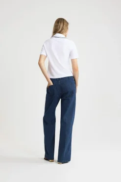 Poloshirt mit aufgesticktem JP-Monogramm aus Bio-Baumwollpiqué