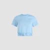 Rückenfreies T-Shirt aus Bio-Baumwolle