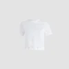 Rückenfreies T-Shirt aus Bio-Baumwolle
