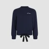 Sweatshirt mit aufgesticktem Patou Logo aus Bio-Baumwolle