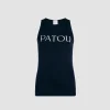 Tanktop mit Patou Logo aus Bio-Baumwolle