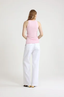 Tanktop mit Patou Logo aus Bio-Baumwolle
