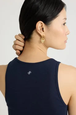 Tanktop mit Patou Logo aus Bio-Baumwolle