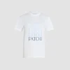T-Shirt mit Patou Logo aus Bio-Baumwolle