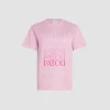 T-Shirt mit Patou Logo aus Bio-Baumwolle