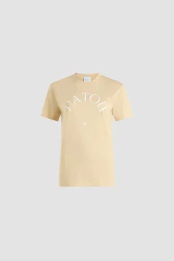 T-Shirt mit Patou Logo und JP-Monogramm aus Bio-Baumwolle