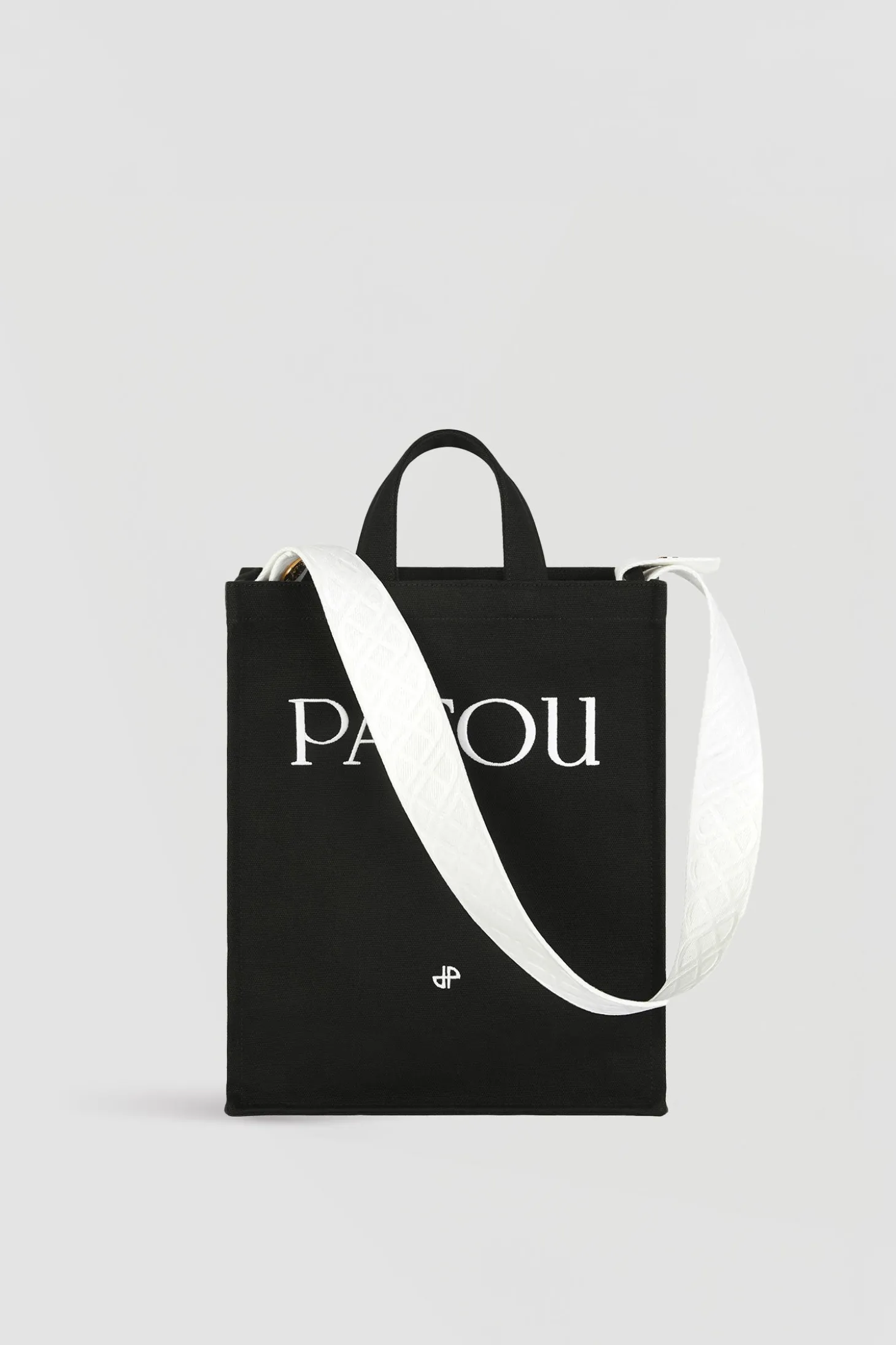 Vertikaler Patou-Shopper aus Baumwollcanvas