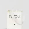 Vertikaler Patou-Shopper aus Baumwollcanvas