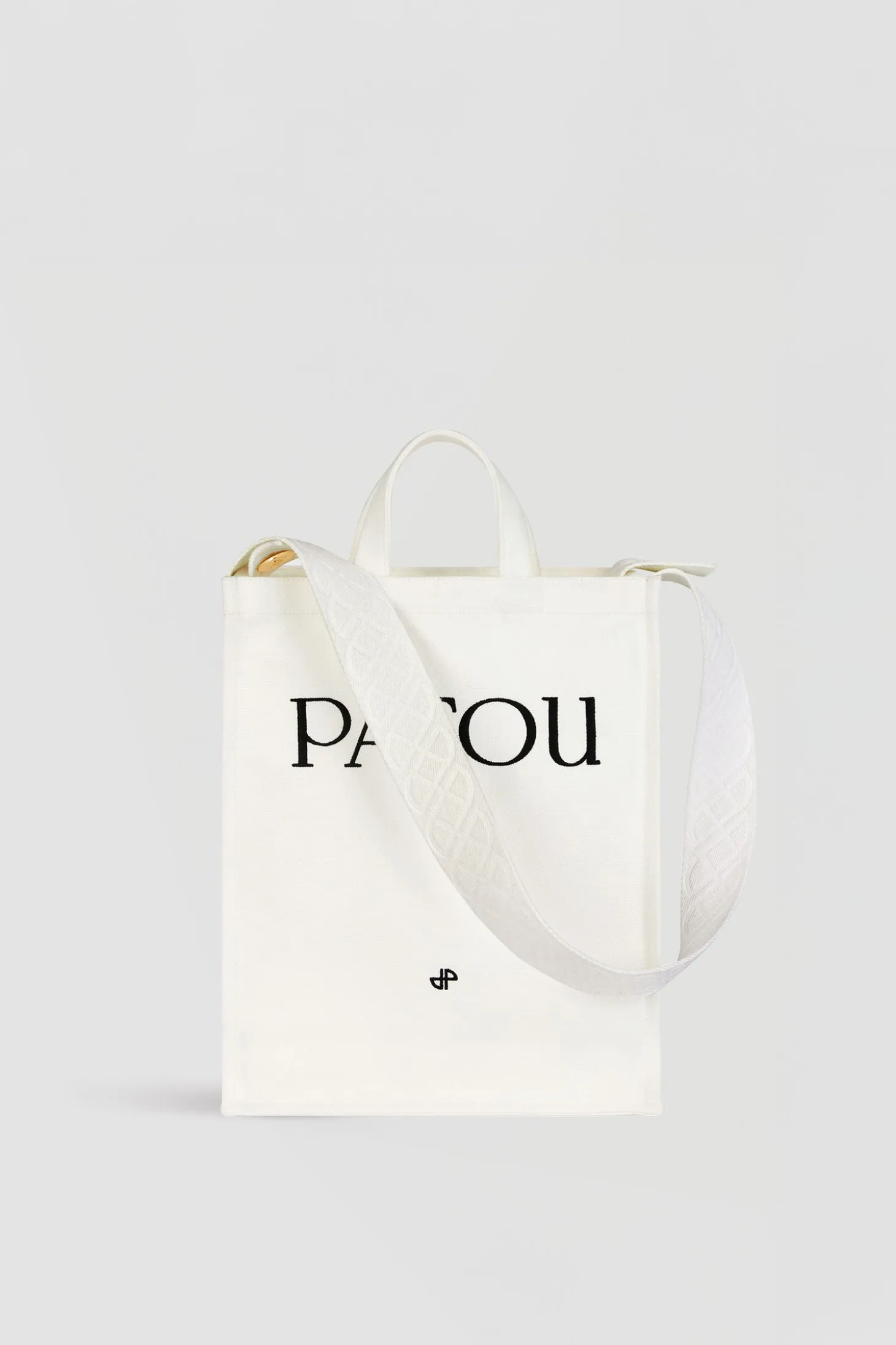 Vertikaler Patou-Shopper aus Baumwollcanvas