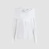 Wickelbluse aus Bio-Baumwolle