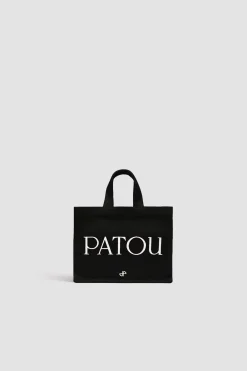 Kleiner Patou-Shopper aus Baumwollcanvas