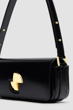 Le Lock Baguette Tasche aus Leder