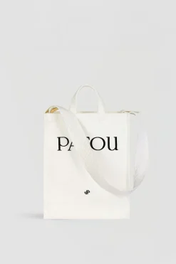Vertikaler Patou-Shopper aus Baumwollcanvas